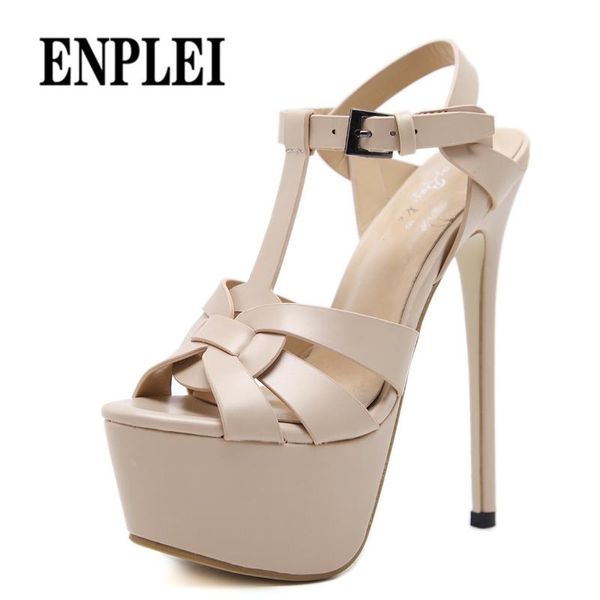 dress shoes enplei women t-strap high heel sandals summer lady buckle thin heels sandal woman gold silver open toe size 34-40, Black
dress shoes enplei women t-strap high heel sandals summer lady buckle thin heels sandal woman gold silver open toe size 34-40, Black
