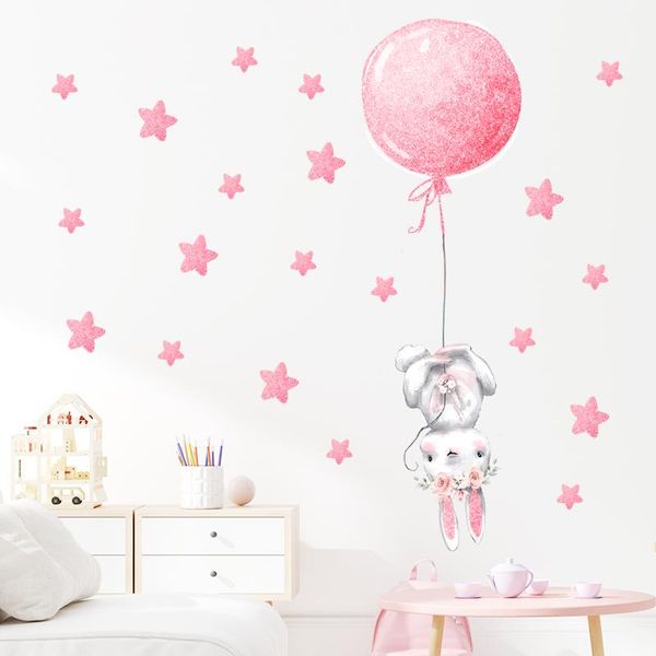 wall stickers rose gold pink girl with air balloon for kids room baby nursery decorative decals
wall stickers rose gold pink girl with air balloon for kids room baby nursery decorative decals