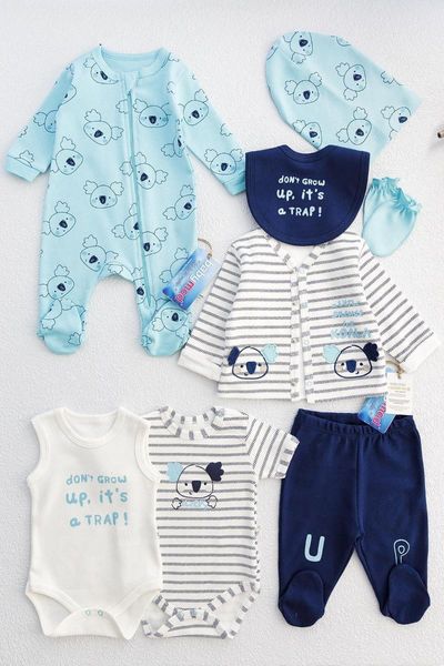 pieces baby boy bodysuit set 0-3 months clothing apron glove hat pants shirt romper jumpsuits gift stuff accessories rompers, Blue
pieces baby boy bodysuit set 0-3 months clothing apron glove hat pants shirt romper jumpsuits gift stuff accessories rompers, Blue