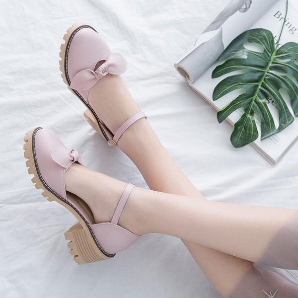 dress shoes womens spring summer single sweet princess round head british fashion high-heeled, Black
dress shoes womens spring summer single sweet princess round head british fashion high-heeled, Black