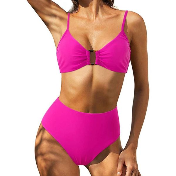 women's swimwear 2021 women swimsuit push up bikini set plus size halter bathing suit high waist 2 piece swimming brazilian biquini, White;black
women's swimwear 2021 women swimsuit push up bikini set plus size halter bathing suit high waist 2 piece swimming brazilian biquini, White;black
