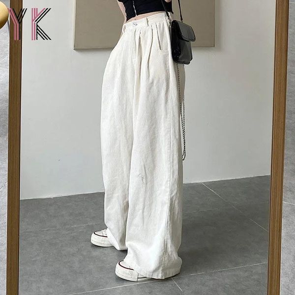 women's pants & capris fashion women white wide leg for casual loose trousers vintage corduroy female straight streetwear 2021, Black;white
women's pants & capris fashion women white wide leg for casual loose trousers vintage corduroy female straight streetwear 2021, Black;white