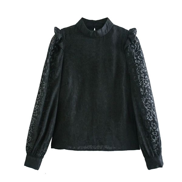 women's knits & tees streetwear women leopard shirts 2021 fashion ladies ruffles patchwork female chic transparent gauze blou, White
women's knits & tees streetwear women leopard shirts 2021 fashion ladies ruffles patchwork female chic transparent gauze blou, White