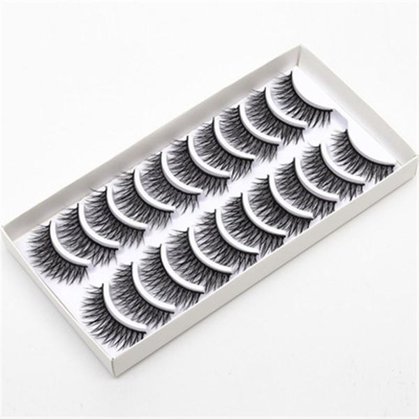 false eyelashes 10pairs 3d multilayer lashes natural long cross handmade reusable extension for makeup
false eyelashes 10pairs 3d multilayer lashes natural long cross handmade reusable extension for makeup