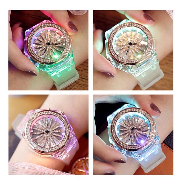 wristwatches woman quartz 360° rotating dial fashion waterproof led illuminated flower petal decorationrelogio feminino, Slivery;brown
wristwatches woman quartz 360° rotating dial fashion waterproof led illuminated flower petal decorationrelogio feminino, Slivery;brown