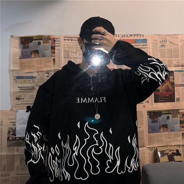 men's hoodies & sweatshirts ropa hombre invierno 2021 print pullover hoodie oversized harajuku style plus size goth sweatshirt korean s, Black
men's hoodies & sweatshirts ropa hombre invierno 2021 print pullover hoodie oversized harajuku style plus size goth sweatshirt korean s, Black