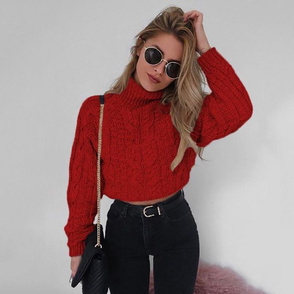 women's sweaters autumn and winter knit jumper basic women knitted crop pullover turtleneck short female, White;black
women's sweaters autumn and winter knit jumper basic women knitted crop pullover turtleneck short female, White;black