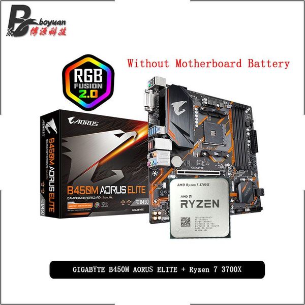 motherboards amd ryzen 7 3700x r7 cpu + ga b450m aorus elite motherboard suit socket am4 all but without cooler
motherboards amd ryzen 7 3700x r7 cpu + ga b450m aorus elite motherboard suit socket am4 all but without cooler