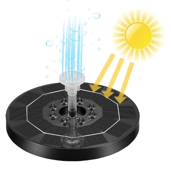 solar floating fountain pump with 6 nozzles colorful lights powered water for garden patio pond decorations
solar floating fountain pump with 6 nozzles colorful lights powered water for garden patio pond decorations