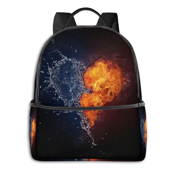 backpack classical women canvas backpacks school bag for teenagers girls boyburning heart in fire and water lapback pack travel
backpack classical women canvas backpacks school bag for teenagers girls boyburning heart in fire and water lapback pack travel
