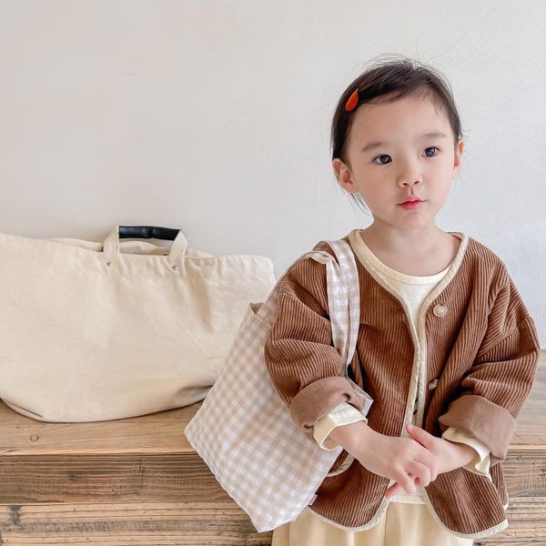 jackets 2021 children's autumn jacket korean version corduroy girls and boys ropa de niños 2 a 8 años kids, Blue;gray
jackets 2021 children's autumn jacket korean version corduroy girls and boys ropa de niños 2 a 8 años kids, Blue;gray