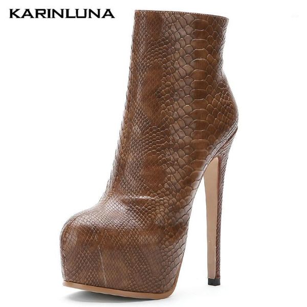 boots karin brand 2021 big size 42 platform shoes woman female thin high heels party ankle women1, Black
boots karin brand 2021 big size 42 platform shoes woman female thin high heels party ankle women1, Black