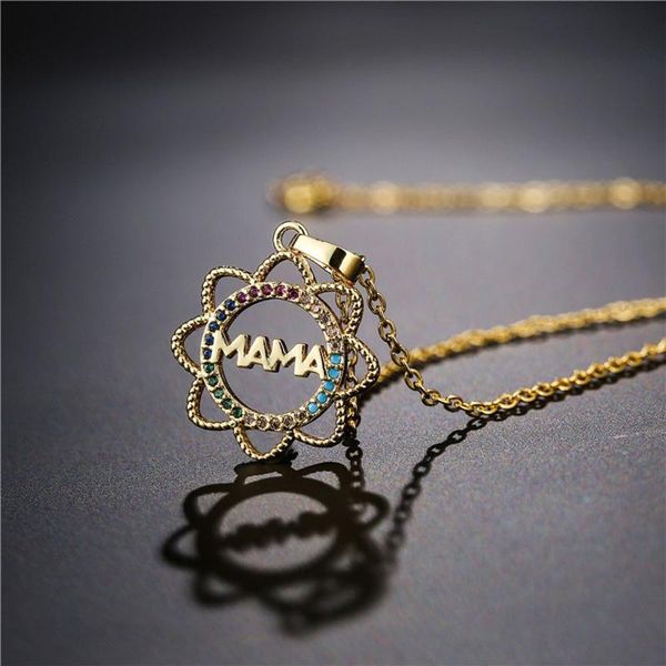 pendant necklaces fashion jewelry mom women hollow sweet mama letter zirconia sunflower mother's day gift flower necklace clavicle chok, Silver
pendant necklaces fashion jewelry mom women hollow sweet mama letter zirconia sunflower mother's day gift flower necklace clavicle chok, Silver