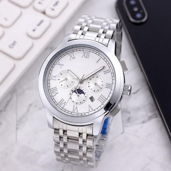 2022 luxury mens watches roman numeral dial automatic mechanical watch designer watches longin brand stainless steel strap, Slivery;brown
2022 luxury mens watches roman numeral dial automatic mechanical watch designer watches longin brand stainless steel strap, Slivery;brown
