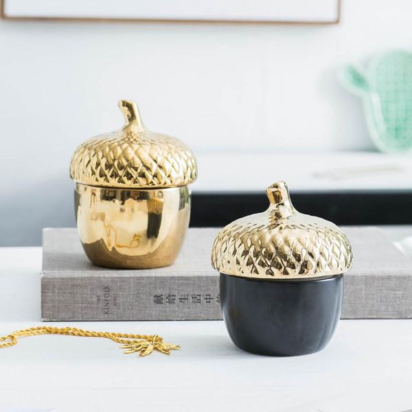 storage bottles & jars ceramic golden pine cone sealed kitchen tea seasoning sugar spice jar creative home decoration10*12.5cm
storage bottles & jars ceramic golden pine cone sealed kitchen tea seasoning sugar spice jar creative home decoration10*12.5cm