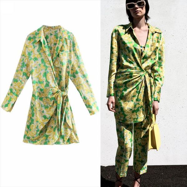 za floral print vintage womens dresses shirt long sleeve pareo wrap tie mini summer woman back pleat elegant, Black;gray 
za floral print vintage womens dresses shirt long sleeve pareo wrap tie mini summer woman back pleat elegant, Black;gray