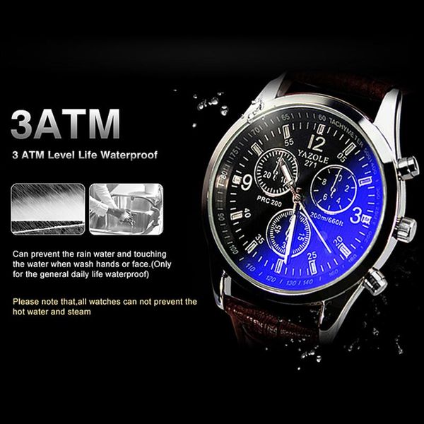wristwatches man quartz wristwatch fancy blue light men male business casual elegant wrist watch leather bands yazole bracelet, Slivery;brown
wristwatches man quartz wristwatch fancy blue light men male business casual elegant wrist watch leather bands yazole bracelet, Slivery;brown
