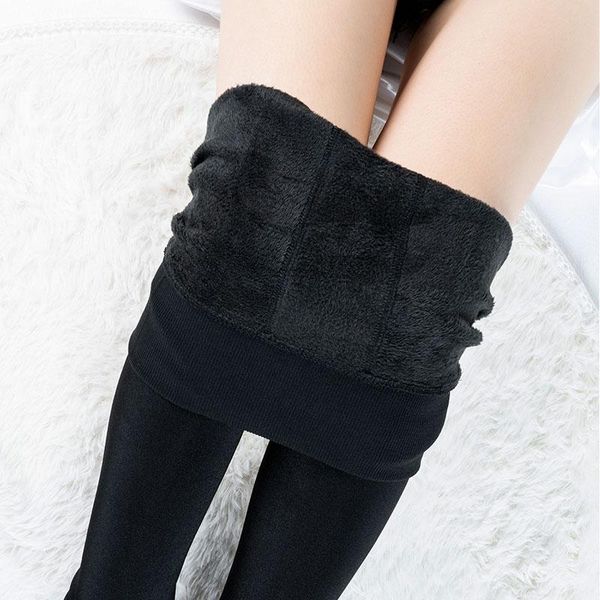 women's leggings plus velvet women high waist autumn winter solid color woman workout leggins keep warm thick stretch fleece pants, Black
women's leggings plus velvet women high waist autumn winter solid color woman workout leggins keep warm thick stretch fleece pants, Black