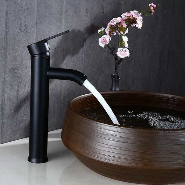 bathroom sink faucets black color stainless steel cold & water mixer basin faucet single hole handle
bathroom sink faucets black color stainless steel cold & water mixer basin faucet single hole handle