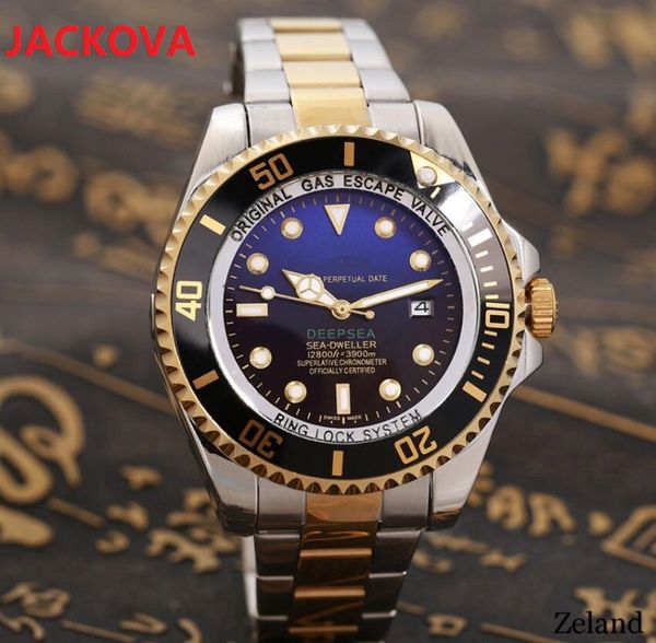 mens quartz movement watch 43mm full stainless steel sapphire fashion montre de luxe wristwatches gift, Slivery;brown