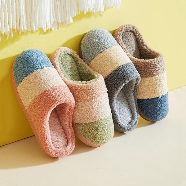 men women mixed colors slippers bedroom flat floor couples shoes comfortable house male female footwear soft loves shoe, Black
men women mixed colors slippers bedroom flat floor couples shoes comfortable house male female footwear soft loves shoe, Black