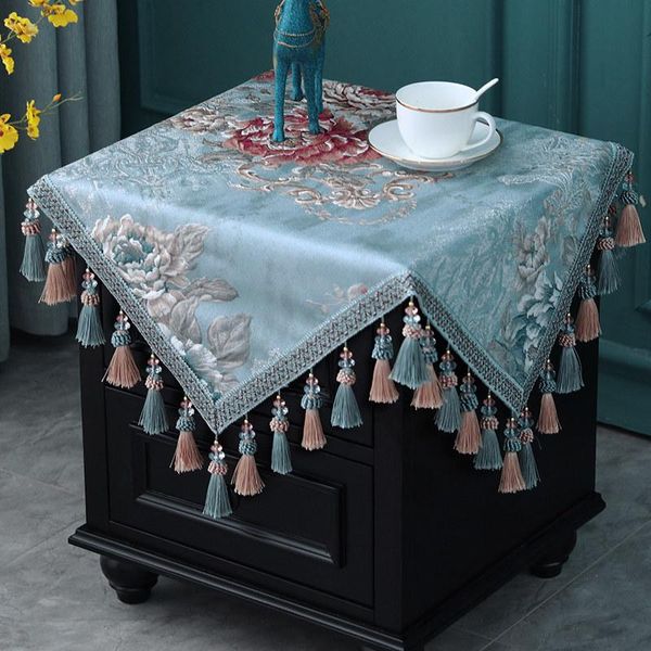 jacquard floral bedside table cover decor square european luxury coffee tea tablecloth tassels bedroom dustproof blue beige cloth
jacquard floral bedside table cover decor square european luxury coffee tea tablecloth tassels bedroom dustproof blue beige cloth