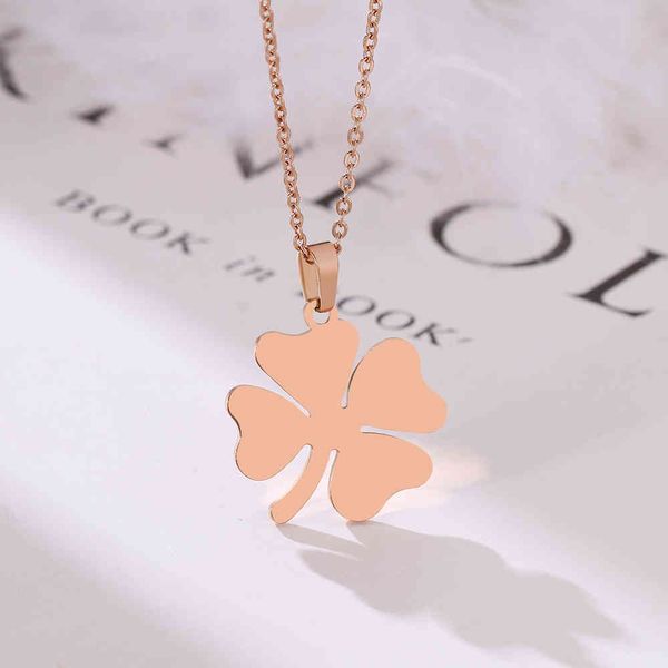 stainless steel chains necklace for women man lover lucky clover gold and silver color pendant engagement jewelry
stainless steel chains necklace for women man lover lucky clover gold and silver color pendant engagement jewelry