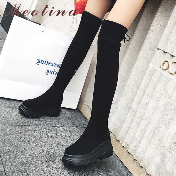 meotina winter over the knee boots women real leather flat platform thigh high boots zipper round toe shoes lady autumn size 39 210608, Black
meotina winter over the knee boots women real leather flat platform thigh high boots zipper round toe shoes lady autumn size 39 210608, Black