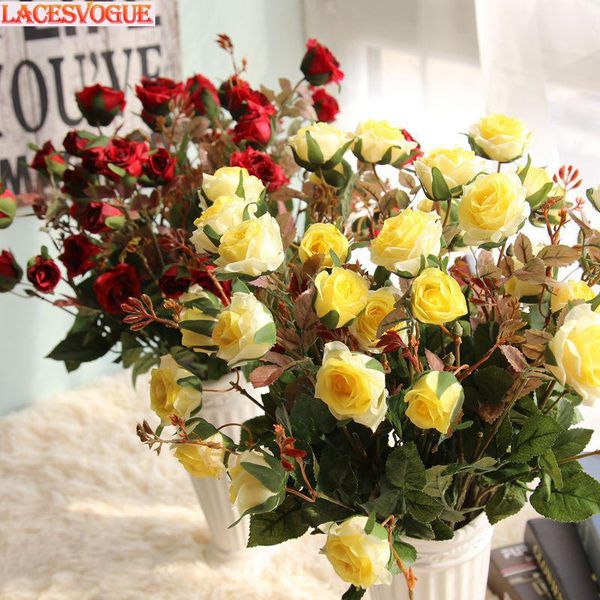 artificial flowers rose garden decoration fake flower home furnishings wedding bouquet 1pcs decorative & wreaths
artificial flowers rose garden decoration fake flower home furnishings wedding bouquet 1pcs decorative & wreaths
