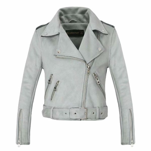 women's leather & faux 2021 7 color autumn winter women motorcycle jackets lady biker outerwear coat with belt pu red pink, Black
women's leather & faux 2021 7 color autumn winter women motorcycle jackets lady biker outerwear coat with belt pu red pink, Black