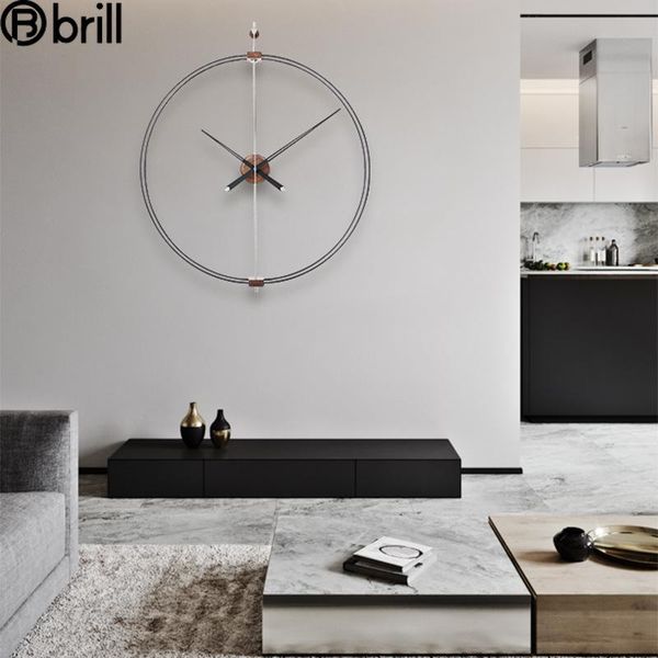 large spain luxury modern minimalist wall clock home decor living room metal 3d clcoks silent watch reloj de pared gift clocks
large spain luxury modern minimalist wall clock home decor living room metal 3d clcoks silent watch reloj de pared gift clocks