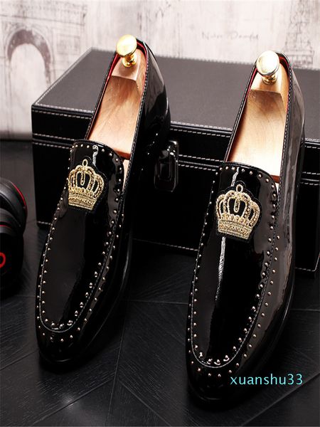 men's shoes luxury designer leather casual driving oxfords flats loafers moccasins italian 38-45, Black
men's shoes luxury designer leather casual driving oxfords flats loafers moccasins italian 38-45, Black