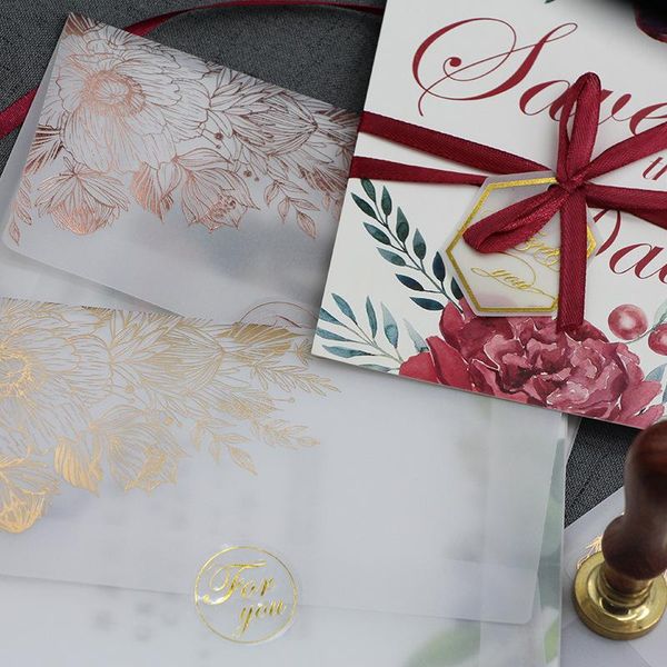 gift wrap 24 pieces/pack european style stamping edge sulfuric acid paper translucent envelope wedding business invitation
gift wrap 24 pieces/pack european style stamping edge sulfuric acid paper translucent envelope wedding business invitation