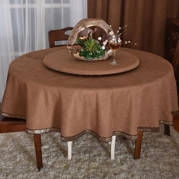 table cloth chinese tablecloth solid color and simple plain el turntable round fabric high-end
table cloth chinese tablecloth solid color and simple plain el turntable round fabric high-end
