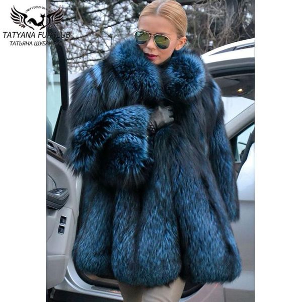 women's fur & faux women winter real silver coat stand collar natural whole skin genuine coats medium length 2021 trendy overcoats, Black
women's fur & faux women winter real silver coat stand collar natural whole skin genuine coats medium length 2021 trendy overcoats, Black