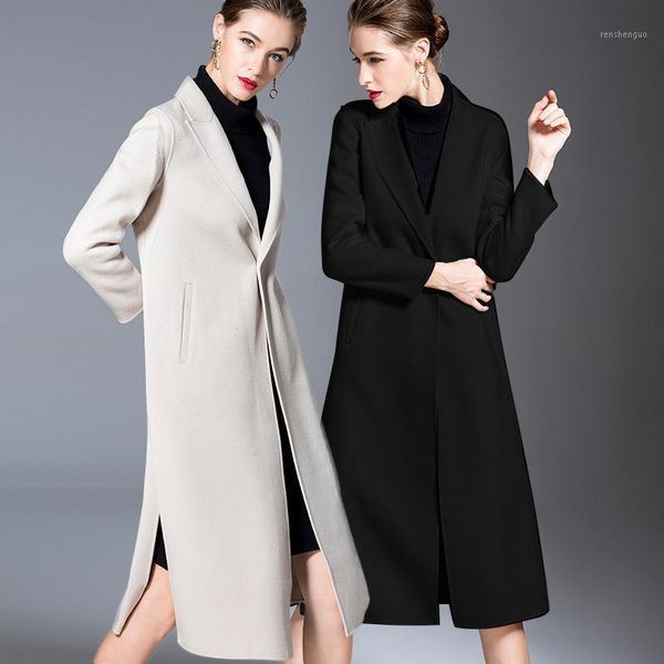 women's wool & blends winter overcoats black white belt double-sided cashmere outwear 2021 autumn plus size ladies fashion long ship
women's wool & blends winter overcoats black white belt double-sided cashmere outwear 2021 autumn plus size ladies fashion long ship