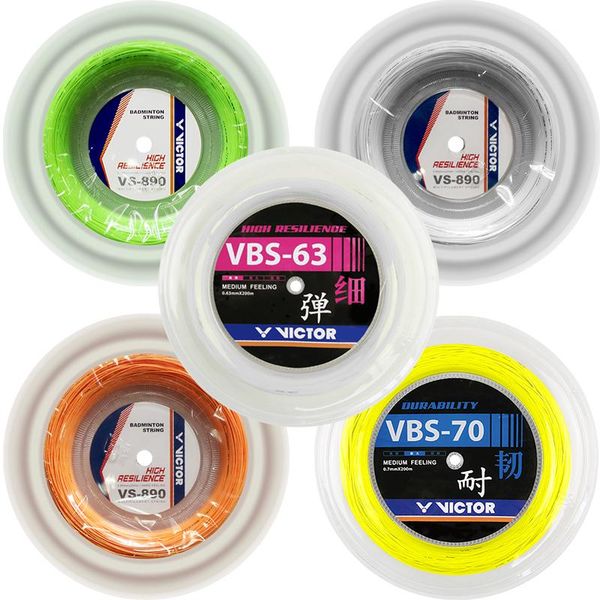 victor national team used badminton string 200 meter/660 feet super duability high repulsion nylon vbs-63 vs 890rl scroll sets
victor national team used badminton string 200 meter/660 feet super duability high repulsion nylon vbs-63 vs 890rl scroll sets
