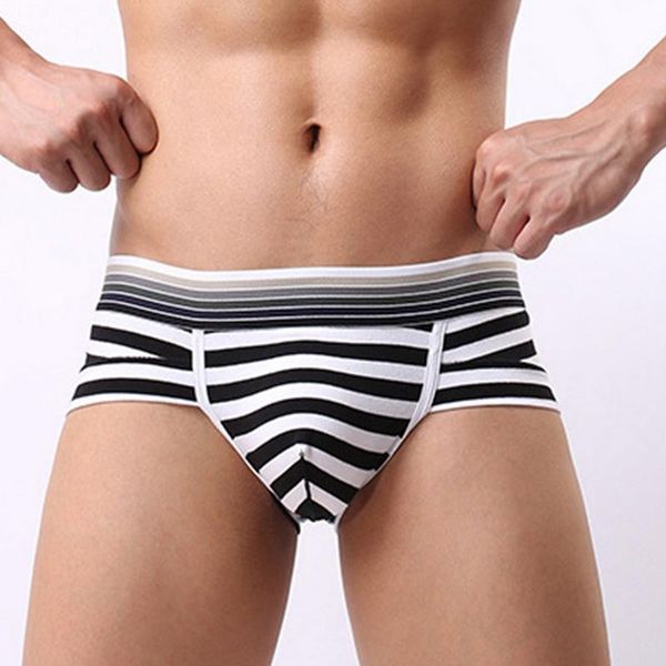underpants underwear men striped briefs mens pouch panties comfortable cuecas homme breathable cotton shorts bluge, Black;white
underpants underwear men striped briefs mens pouch panties comfortable cuecas homme breathable cotton shorts bluge, Black;white