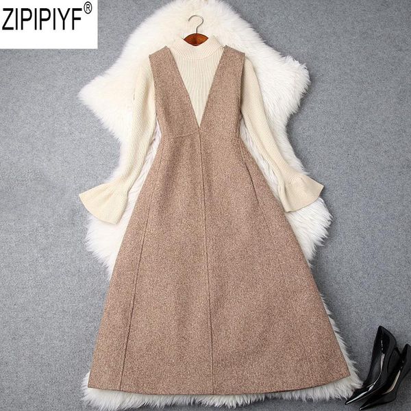 women's two piece pants 2021 winter casual long sleeve knitted + v-neck vest mid-calf a-line dress 2 runway suits c3134, White
women's two piece pants 2021 winter casual long sleeve knitted + v-neck vest mid-calf a-line dress 2 runway suits c3134, White