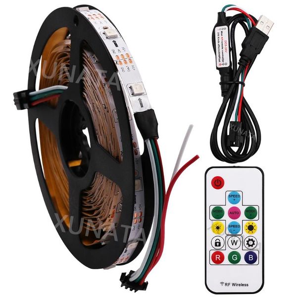 strips dc5v led strip light usb remote control ws2812b rgb / white warm tv backlight decoration 1m/2m/3m/4m/5m
strips dc5v led strip light usb remote control ws2812b rgb / white warm tv backlight decoration 1m/2m/3m/4m/5m