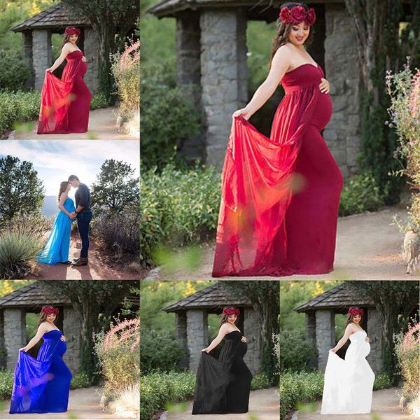 maternity dresses po shoot off shoulder pregnants pography ruffle long dress pregnancy clothes robe femme, White
maternity dresses po shoot off shoulder pregnants pography ruffle long dress pregnancy clothes robe femme, White