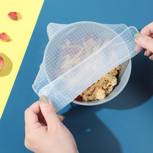 kitchen storage & organization 10 pcs/set silicone cling film reusable easy to clean sealed lid, microwave oven, bowl high elasticity tool a
kitchen storage & organization 10 pcs/set silicone cling film reusable easy to clean sealed lid, microwave oven, bowl high elasticity tool a
