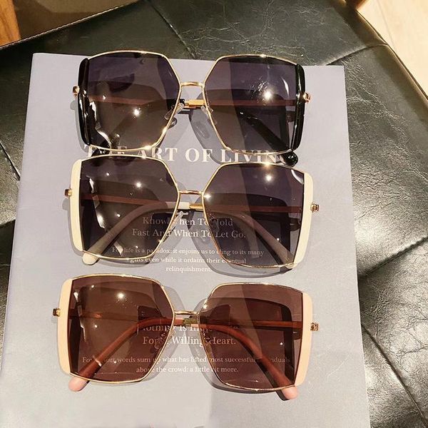 sunglasses oloey polarized women fashion trendy metal large square eyewear ladies brand designer camping hiking uv400 gafas, White;black
sunglasses oloey polarized women fashion trendy metal large square eyewear ladies brand designer camping hiking uv400 gafas, White;black