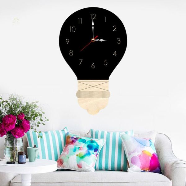 creative quiet bulb wall clock cartoon acrylic watch silent diy home decor for children's room living bedr clocks
creative quiet bulb wall clock cartoon acrylic watch silent diy home decor for children's room living bedr clocks