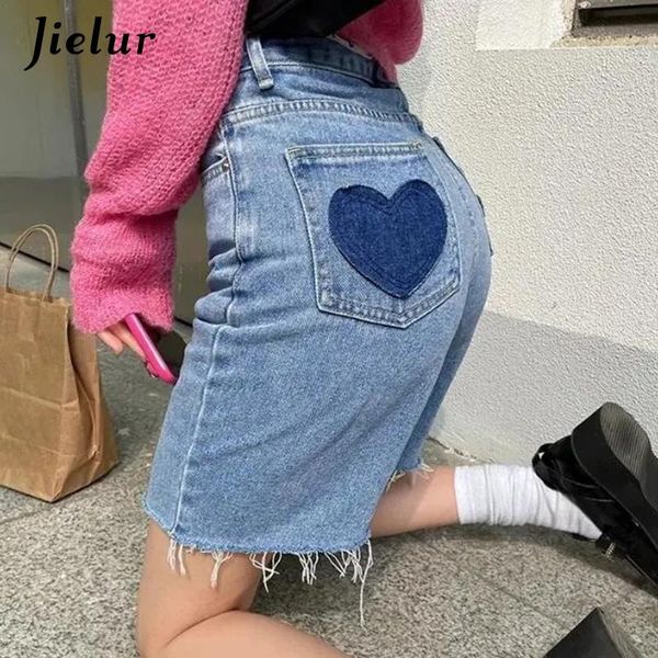 women's jeans blue love shorts chic summer high waist casual damskie loose straight denim short for girls pocket zipper s-xl
women's jeans blue love shorts chic summer high waist casual damskie loose straight denim short for girls pocket zipper s-xl
