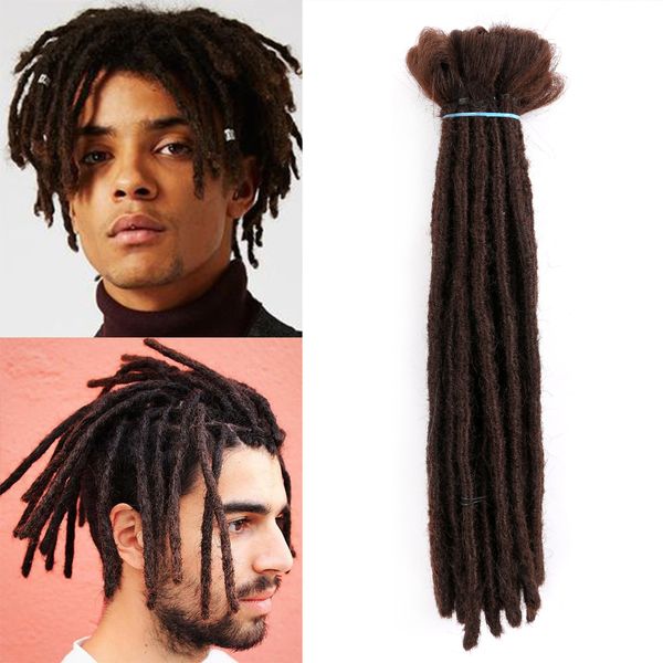 10strands/pack short dreadlocks hair extensions for hip-hop black men synthetic reggae hair pure color per pack
10strands/pack short dreadlocks hair extensions for hip-hop black men synthetic reggae hair pure color per pack