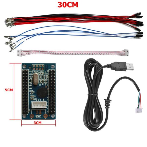 rac-c300 zero delay usb encoder pc arcade joystick button board cable 5pin 2pin 4.8mm kit game controllers & joysticks
rac-c300 zero delay usb encoder pc arcade joystick button board cable 5pin 2pin 4.8mm kit game controllers & joysticks