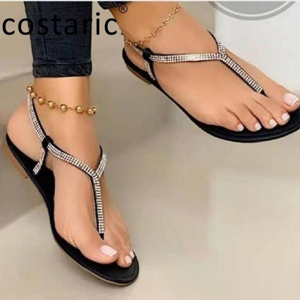 sandals size 35-43 rhinestone women flip flops round toe slip on shoes flat peep sandal shiny crystal beach 2021, Black
sandals size 35-43 rhinestone women flip flops round toe slip on shoes flat peep sandal shiny crystal beach 2021, Black