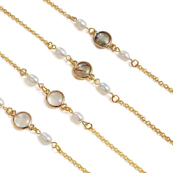 sunglasses frames natural shell freshwater pearls beads link chains women fashion stainless steel anti-lost glasses strap mask lanyard, Silver
sunglasses frames natural shell freshwater pearls beads link chains women fashion stainless steel anti-lost glasses strap mask lanyard, Silver
