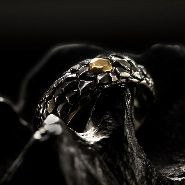cluster rings original retro hand-plated black dragon scale silver ring for boyfriend couple holiday gift jewelry accessories, Golden;silver
cluster rings original retro hand-plated black dragon scale silver ring for boyfriend couple holiday gift jewelry accessories, Golden;silver